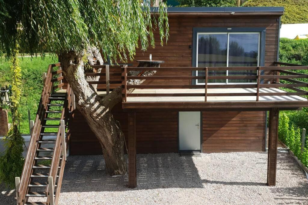 Appartement Au Saule En Seine à Saint-Wandrille-Rancon Extérieur photo